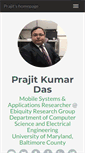 Mobile Screenshot of prajitdas.com